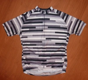 Twin Six Men's Size 2XL Short Sleeve Cycling Jersey Full Zipper Geometric Print - Picture 1 of 8