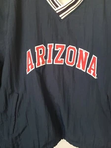 Chaqueta de Colección Arizona XXL Campeón Años 90 NCAA Wildcats Pullover Abrigo Rompevientos - Imagen 1 de 19