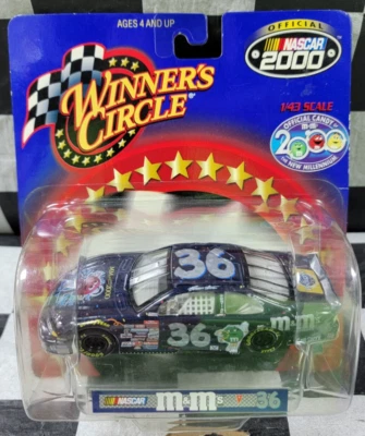 2000 Winner's Circle Kenny Schrader  #36 M&M's Official Candy 1:43 Stock Car - Image 1 of 3