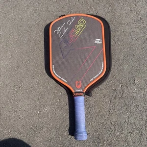 Pickle Ball Paddle JUCIAO, fibra di carbonio titanio 16 mm, bello, usato delicatamente. USAP - Foto 1 di 6