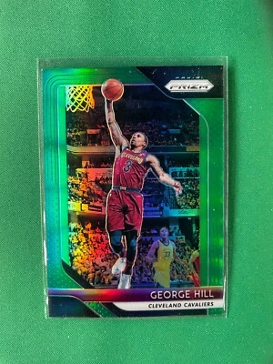 2018–19 Panini Basketball Prizm зеленая ДЖОРДЖ ХИЛЛ NO160 CAVALIERS - Изображение 1 из 2