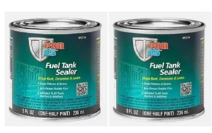POR 15 49216 (Fuel Gas Tank Sealer Repair 8oz Stops Rust Corrosion & Leaks)(2pk) - Picture 1 of 1