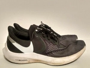 Nike Zoom Winflo 6 Running Shoes Black White AQ7497-001 Men's Sz 9 - Picture 1 of 12