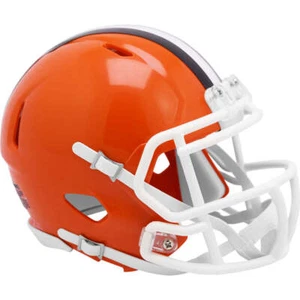 Mini casco de fútbol americano Cleveland Browns 1975-05 Riddell Throwback - Imagen 1 de 1