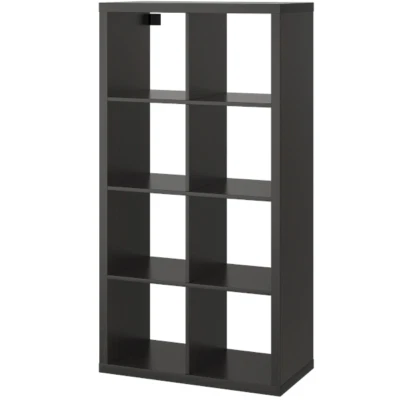 IKEA Kallax Regal 77x147x39 Bücherregal Wandregal Raumteiler Schwarzbraun - Bild 1 von 4