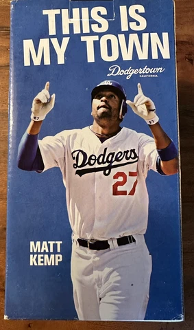 Matt Kemp Bobblehead - Los Angeles Dodgers, LA, New in Box Cover