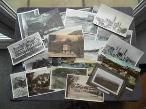 30 Old Postcards Cornwall, Truro, Newquay, Looe, Trenance, Fowey Falmouth Gannel - Picture 1 of 7