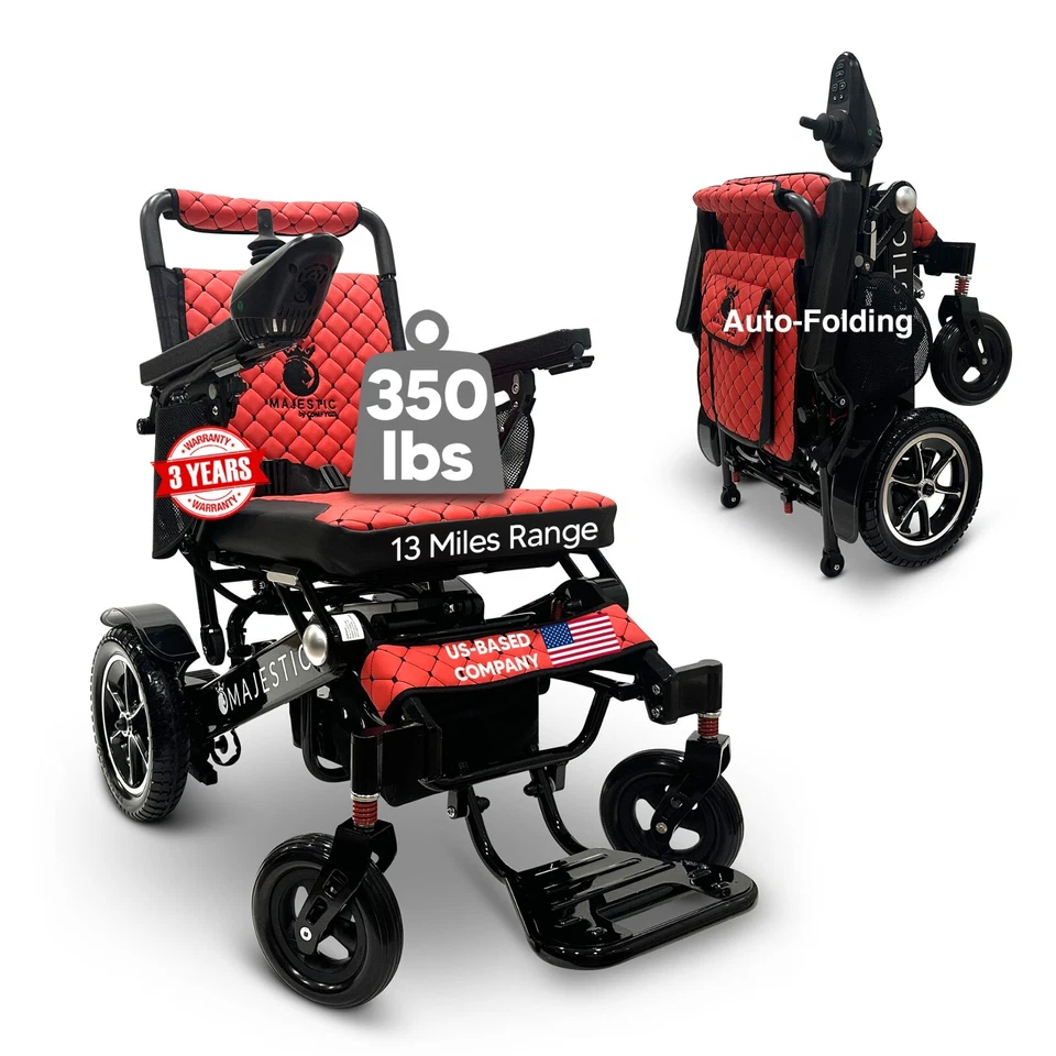 2025 Travel Wide Autofolding Electric Wheelchair Lightweight - Image 1 of 4