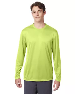 Hanes Men's Cool DRI Long Sleeve Performance T-Shirt - Picture 1 of 8