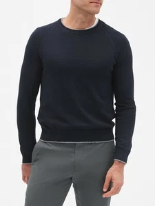 BRAND NEW UNWORN █ BANANA REPUBLIC █ Premium Luxe Crew Neck Sweater - Picture 1 of 4