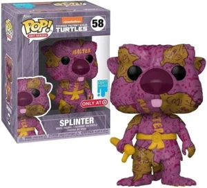 Funko Pop! Artist Series Splinter NO HARD STACK #58 Turtles Art TMNT - Picture 1 of 3