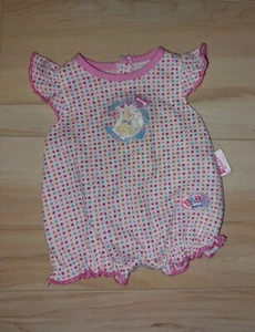süßer Baby Born Body, Zapf Creation, gepunktet, kurzer Overall, Einteiler - Bild 1 von 9