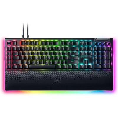 Razer BlackWidow V4 Pro Wired Mechanical Gaming Keyboard: Green Switches - Image 1 of 4