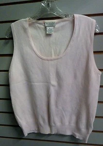 Hennes Light Pink Women's Large Sweater Vest SLIGHTLY FADED & PRE-OWNED - Picture 1 of 2