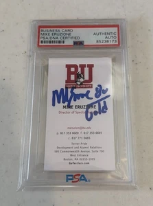 Mike Eruzione PSA/DNA Autograph Signed Business Card - Picture 1 of 1