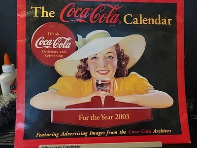 2003 Coca-Cola Calendar - Image 1 of 4