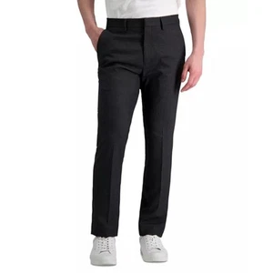 Kenneth Cole Reaction Men's Dark Gray Casual Slim-Fit Dress Pants Size 34x30 - Picture 1 of 3