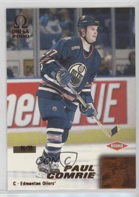 1999-00 Pacific Omega Copper /99 Paul Comrie #89 Rookie RC - Image 1 of 2