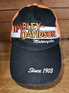Harley Davidson Motorcycles Cap Boy’s Sz. 4 - 14 Adjustable - Picture 1 of 11