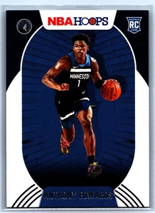 2020 Panini NBA Hoops - Anthony Edwards #216 RC Rookie - Bild 1 von 2