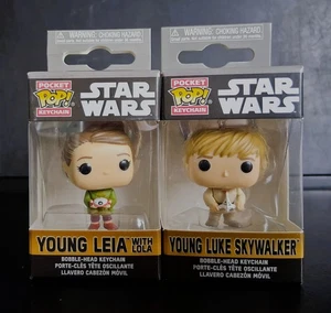 Llavero Funko Luke Skywalker _ Llavero Funko Star Wars _ Llavero Leia Joven - Imagen 1 de 1