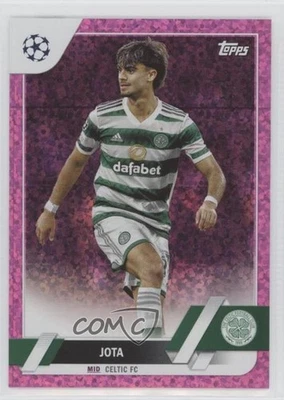 2022 Topps Chrome UEFA Club Competitions Pink Mini-Diamond Refractor /175 Jota - Image 1 of 2