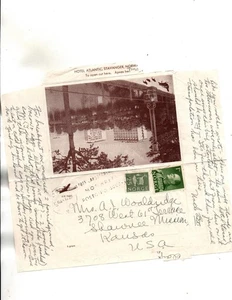 Norway 1964 LETTER CARD to US -Hotel Advertising - Foto 1 di 1