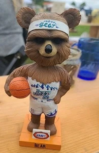 Utah Jazz Vintage Bear Mascot Bobblehead 7" Tall Best Bobbles World Sports  - Picture 1 of 3