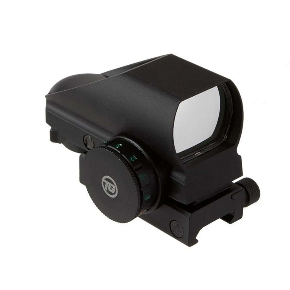 Mira de punto rojo Truglo Tru Brite multi-retícula, doble color negro cubierta TG8380B Foto 1 de 1