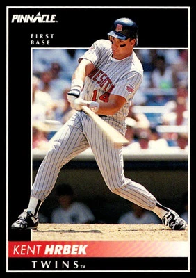 1992 Pinnacle Kent Hrbek Minnesota Twins #68 - Image 1 of 2