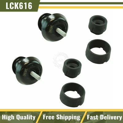 Buje superior e inferior de montaje en subchasis Dorman con kit de pernos par delantero para GMC Foto 1 de 4