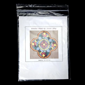 ARTISTS ALLEY CROSS STITCH CHART:  WINDOW PETALS  BM - Picture 1 of 1