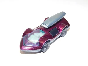 Vintage Original 1970 Hot Wheels Redline Magenta Rocket Bye Baby Hong Kong  - Picture 1 of 8