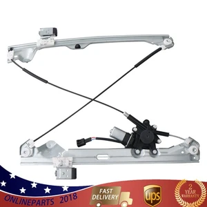 For Chevy GMC Cadillac 2007 2008-2014 Power Window Regulator w/ Motor Rear Right - Picture 1 of 12