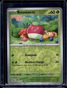 Bounsweet SV03: Obsidian Flames Pokémon #016/197 Reverse Holo NM+ - Picture 1 of 2