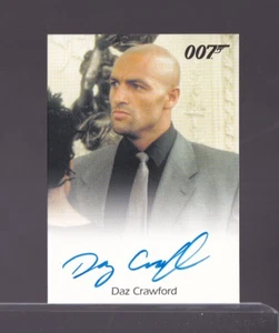 James Bond 2017 Final Edition autograph Daz Crawford as Zukovsky's Henchman - Picture 1 of 2