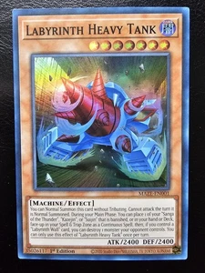 Labyrinth Heavy Tank Super Rare MAZE-EN001 1st Edition - Picture 1 of 1