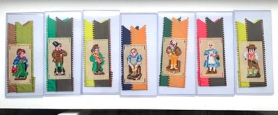 PAPER PUNCH Charles Dickens Pickwick CHARACTERS Bookmarks - all SEVEN - Image 1 of 4
