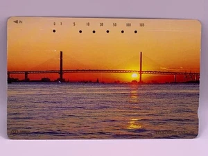 Bridge Japanese Used Telephone Card Made in Japan Japan Japanese NTT - Picture 1 of 6