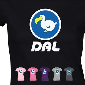 Animal Crossing Dodo Ladies T Shirt Airlines DAL Cool Casual Classic Top Wear - Picture 1 of 10