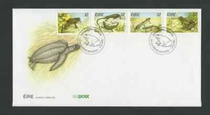 IRELAND - 1995 Reptiles and Amphibians #979-982 FDC - VF MNH - Picture 1 of 1