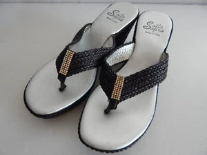 Sotto Sapra Made in Italy Size 6.5 M - Black Synthetic - Picture 1 of 7