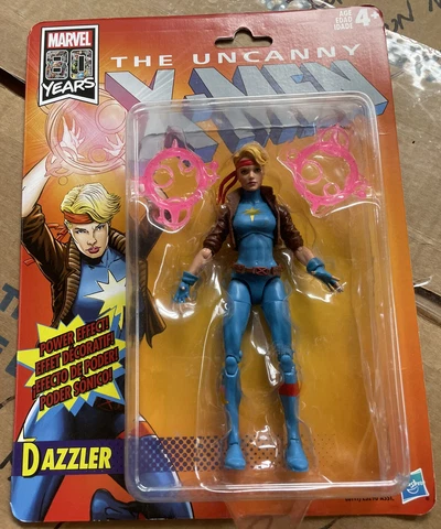 Marvel Legends Retro 6" Figure X-Men Classic Series 1 DAZZLER 80 Anniversary Cover