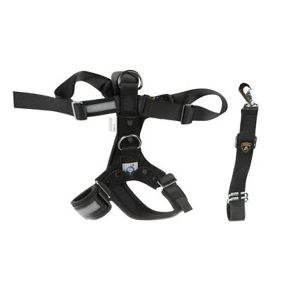 GENUINE LAMBORGHINI XL Dog Safety Belt Harness Certified 80LBS 4ML019409C - image 1 of 4