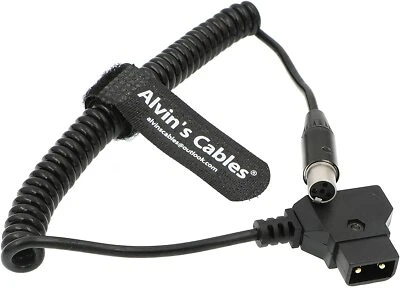 UK Stock Power Cable Mini XLR 4 Pin Female to D Tap for ARRI RED 12V TV Logic - Image 1 of 4