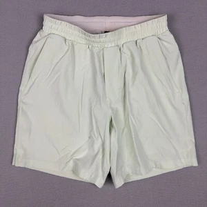 Pantalón Corto de Natación Lululemon Para Hombres Pequeño Canal Cruz 7" Cítrico Verde Hielo Agua M7ACVS - Imagen 1 de 7