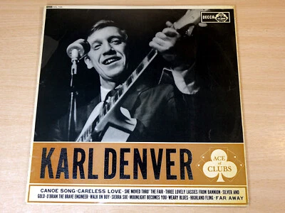 Karl Denver/The Karl Denver Trio/1962 Ace Of Clubs Mono LP - Image 1 of 4