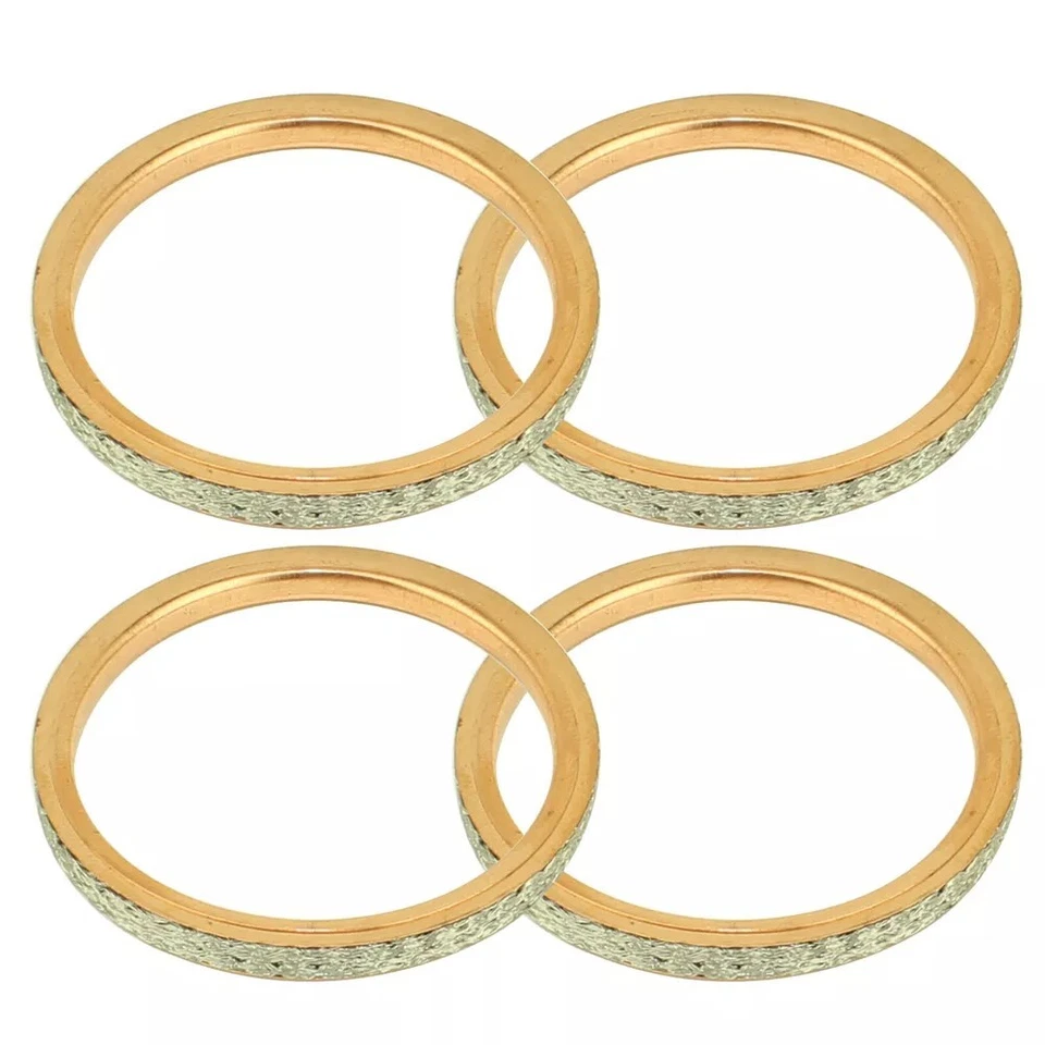 Brand New Exhaust Pipe Gaskets for Yamaha R6 YZF-R6 YZFR6 2006-2020 - Image 1 of 1