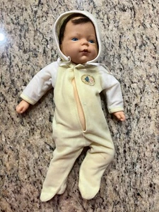 Peluche pupazzo vintage 1979 Mattel Love N Touch fondo nudo vestito giallo originale - Foto 1 di 18
