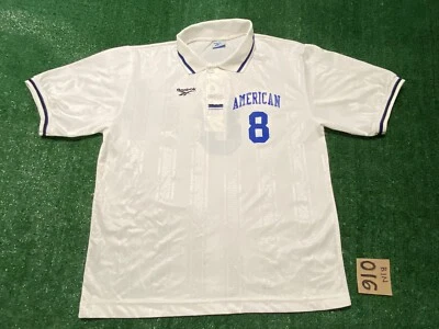 Мужская взрослая винтажная футболка American University футбол L большой футбол футбол - Изображение 1 из 4